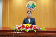 Amphayvone Lombounpheng, Head of the Lao National Assembly Office and member of the Party Central Committee (Photo: Lao News Agency KPL)