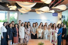 Women leaders at the event. (Photo courtesy of the bank)