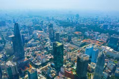 A bird's eye view of HCM City (Source: HCM City Law Newspaper)