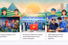The Vietnam News Agency's specialised page dedicated to protecting the Party’s ideological foundation - “Happy Vietnam” - at https://happyvietnam.vnanet.vn/en (Photo: VNA)