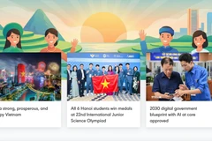The Vietnam News Agency's specialised page dedicated to protecting the Party’s ideological foundation - “Happy Vietnam” - at https://happyvietnam.vnanet.vn/en (Photo: VNA)