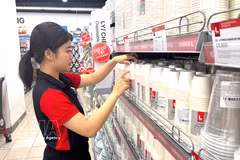 Lotte Mart Vietnam is currently distributing around 900 private-label products manufactured in Vietnam under the retailer’s strict quality control. (Photo: VNA)