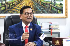 Dr. Kin Phea, Director General of the International Relations Institute of Cambodia (RAC). (Photo: VNA)