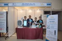 A booth of Vietnam at the fair (Photo: VNA)