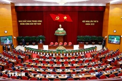 The closing of the 13th Party Central Committee's 15th plenum on December 23 (Photo: VNA)