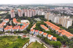 With systematic infrastructure investment, many large-scale urban areas have been established, contributing to changes in the population and economic structure in Gia Lam district (Hanoi). (Photos courtesy of the Coordination Office of the New-Style Rural Development Programme in Hanoi)