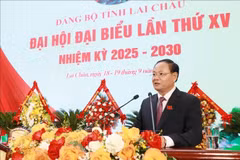 Newly-elected Secretary of the Lai Chau provincial Party Committee for the 2025–2030 term Le Minh Ngan. (Photo: VNA)