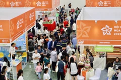 A corner of the Autumn Fair 2025 in Hanoi (Photo: VNA)