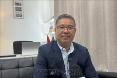 Gary Thanh Nguyen, President of the patriotic businessmen and Vietnamese people club in the Washington metropolitan area (DMV) (Photo: VNA)