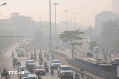Air pollution in Hanoi. (Photo: VNA)