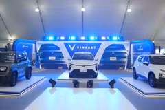 VinFast models on display at the 2026 Philippines International Motor Show (Photo: congnghiepmoitruong.vn)