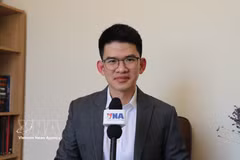 Nguyen Son Tung, an investor at the UK’s M&G Investments and co-founder of the Vietnam Finance and Investment Association in the UK (Photo: VNA)