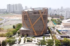 The Phu Tho Circus and Multi-purpose Performance Centre is deemed a demonstration of Ho Chi Minh City's resolve to unlock resources and drive cultural industries forward. (Photo: VNA)