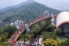 Golden Bridge – the iconic tourism bridge in Da Nang – is the only representative from Vietnam to be named among the world’s most beautiful bridges.