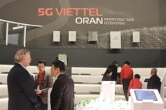 Viettel's booth at the Mobile World Congress 2024 (Photo: VNA)