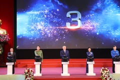 Delegates at the ceremony to launch the nationwide campaign against human trafficking in Hue city on July 31. (Photo: VNA)
