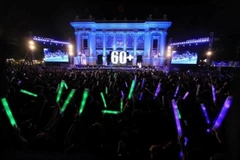 Earth Hour Kick-off Ceremony last year. (Photo: VNA)