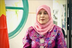 Malaysian Deputy Ambassador to Vietnam Cik Aida Safura Niza Othman (Photo: VNA)