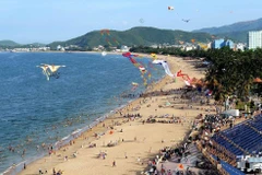 Nha Trang beach in Khanh Hoa (Photo: VNA)