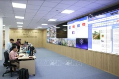 The smart urban management centre in Dak Lak province (Photo: VNA)