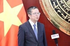 Vietnamese Ambassador to China Pham Thanh Binh grants an interview to Vietnam News Agency (Photo: VNA)