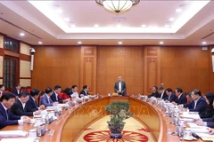 An overview of the working session (Photo: VNA)