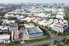 A view of the Tan Thuan Export Processing Zone in Ho Chi Minh City (Photo: VNA)