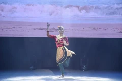 A performance at the Cambodian Culture Week held in Bac Lieu province. (Photo: VNA)