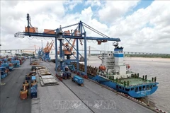 A view of Dinh Vu port in Hai Phong city. (Photo: VNA)