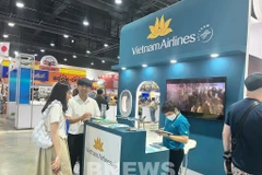 Vietnam Airlines showcases its products at the 30th Thai International Travel Fair. (Photo: VNA)