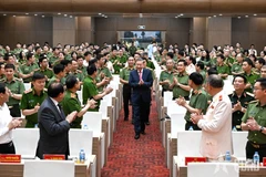Party General Secretary To Lam attends the event (Photo: qdnd.vn)