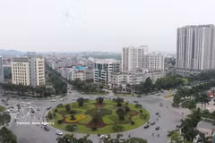 An aerial view of Kinh Bac ward in Bac Ninh (Photo: VNA)