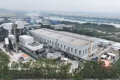 Thang Long waste-to-energy plant in the northern province of Bac Ninh. (Illustrative photo: VNA)