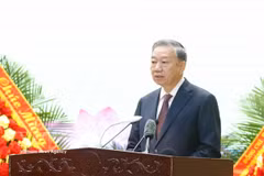 Party General Secretary and State President To Lam (Photo: VNA)