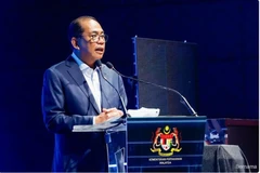 Minister of Defence Mohamed Khaled Nordin speaks at the launch of the National Defence Industry Policy (NDIP). (Photo: Bernama)