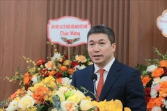 Phan Anh Son, President of the VUFO, speaks at the congress (Photo: VNA)