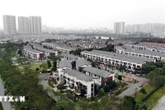 High-end apartment projects in Gamuda Gardens Urban Area in Hanoi are developed by Malaysian real estate group Gamuda Land. (Photo: VNA) 