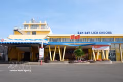Lien Khuong International Airport in the central province of Lam Dong. (Photo: VNA)