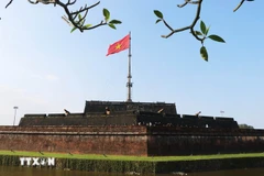 The Flag Tower of Hue Ancient Citadel is part of the Hue Imperial Citadel Complex - a World Cultural Heritage site. (Photo: VNA)