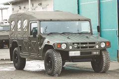 A high-mobility vehicle of the Ground Self-Defense Force. (Photo: Yomiuri Shimbun)