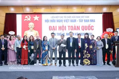 The executive board of the Vietnam–Spain Friendship Association for the 2026–2031 term makes debut at the congress. (Photo: VNA) 