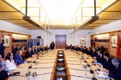 Top Vietnamese leader holds talks with Australian PM