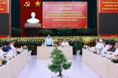 Prime Minister Pham Minh Chinh speaks at the conference. (Photo: VNA)