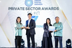 A Vietnamese enterprise’s product wins the silver award in the final round of the ASEAN Digital Awards held in January 2025 in Thailand. (Photo: Organising Board)