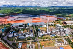 The Lam Dong aluminium plant in Lam Dong province. (Photo: VNA) 