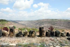 The Lang Son Global Geopark covers an area of over 4,840 square kilometres, with a population of nearly 627,000 people. (Photo: VNA)