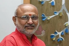 Chandrapuram Ponnusami Radhakrishnan, Chairman of the Rajya Sabha (upper house) and Vice President of India. (Photo: Hindustan Times)