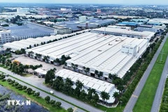 Vinh Loc 2 industrial park, Ben Luc district, the southern province of Long An. (Photo: VNA)