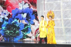 A performance at the opening ceremony of the 12th Ho Chi Minh City Ao Dai Festival on March 6. (Photo: VNA)