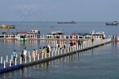 An Thoi Port in Phu Quoc island is set for major upgrades to support logistics and tourism during APEC 2027. (Photo: VNA) 